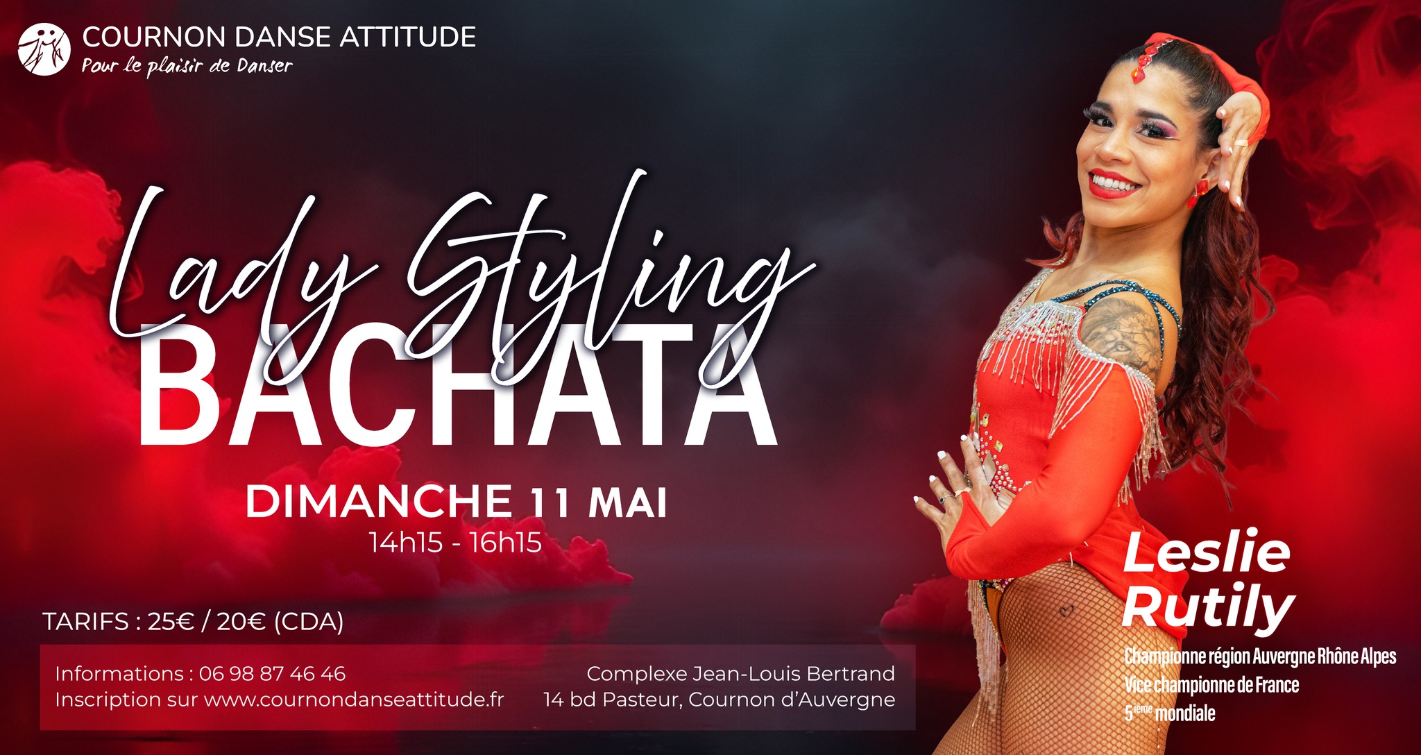 Stage de Lady Styling Bachata avec Leslie