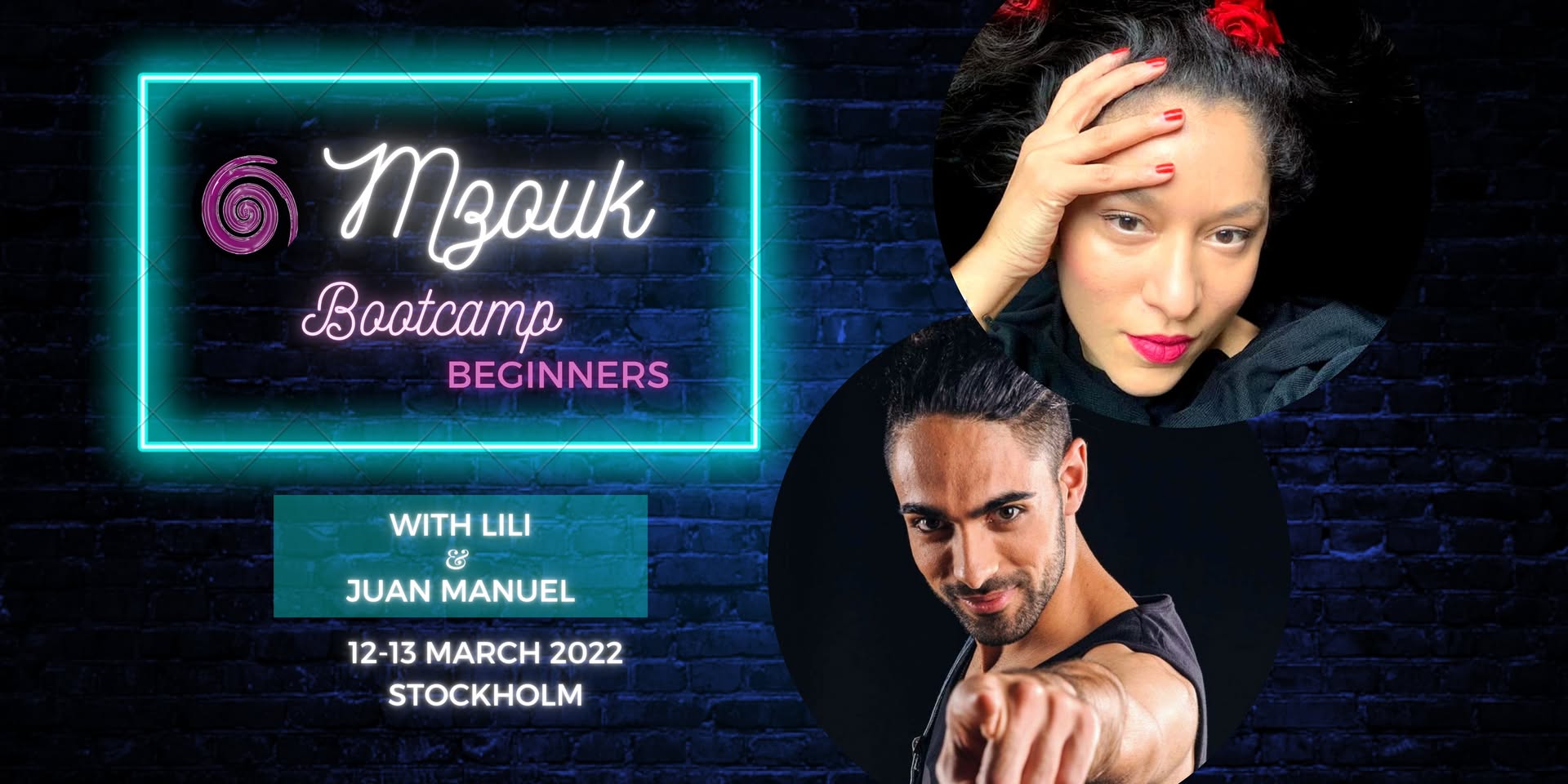 Mzouk Beginners Bootcamp with Lili and Juan Manuel
