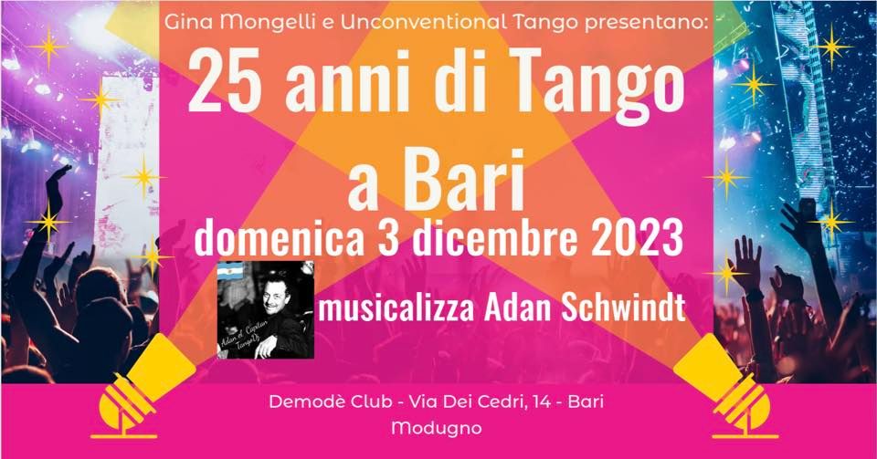 25 anni di Tango a Bari 🎉