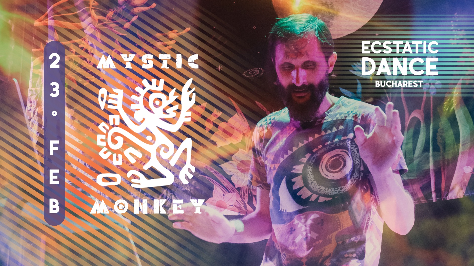 Sunday Ecstatic Dance 🪶 Access Ease Resident DJ MYSTIC MONKEY