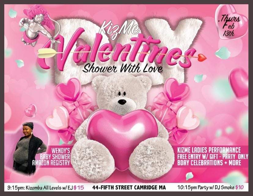 KizMe Valentines- Shower With Love