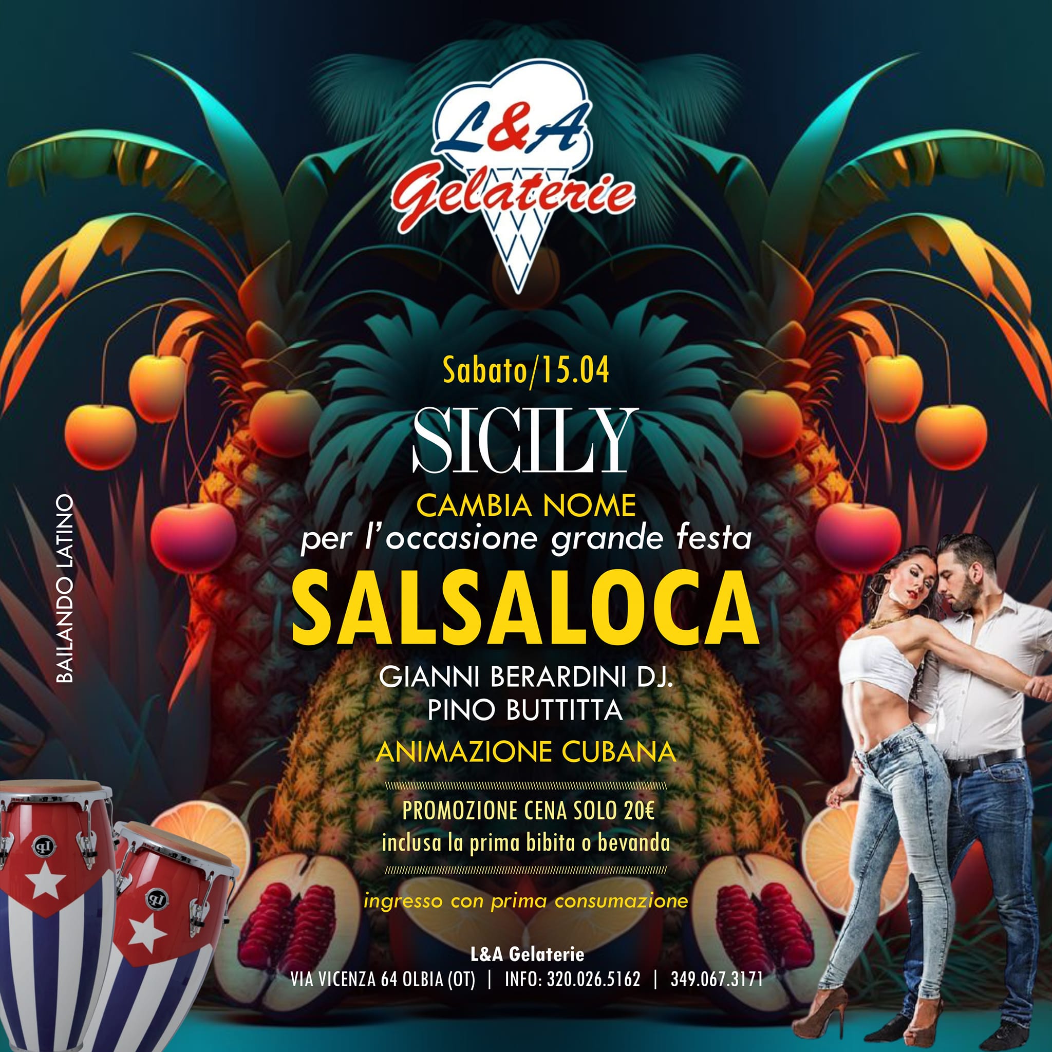 Salsaloca il sabato Latino