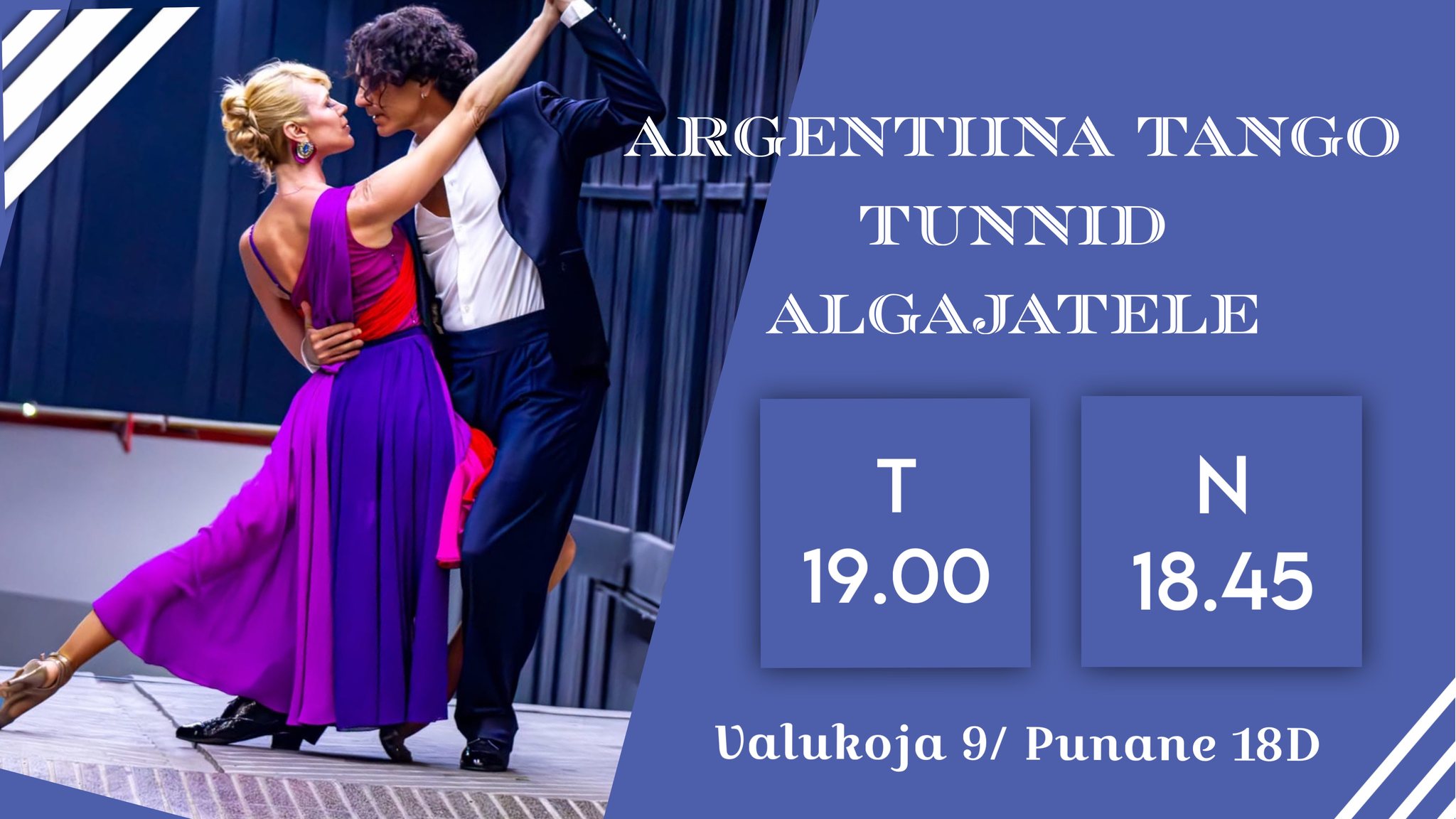 S&J Argentiina tango tunnid algajatele