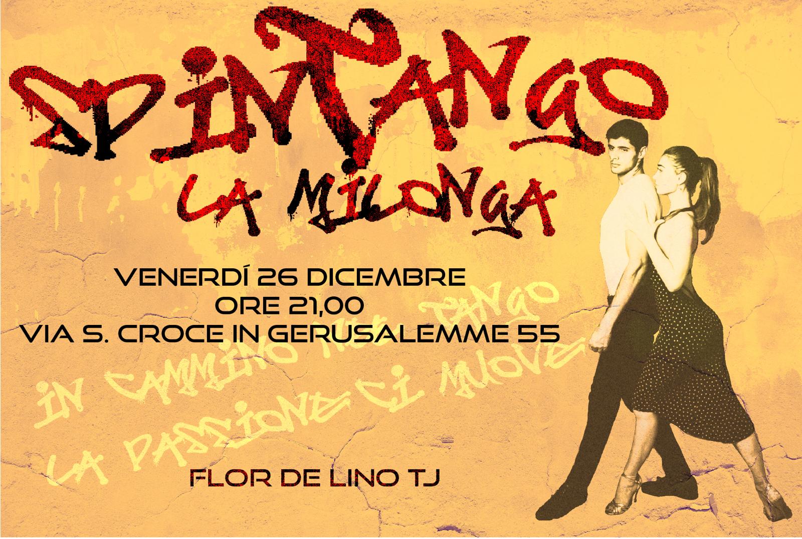 SpinTango La Milonga Flor de Lino Tj
