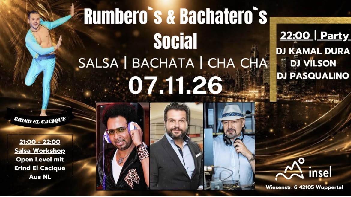 Rumbero's & Bachatero's Social - November edition -
