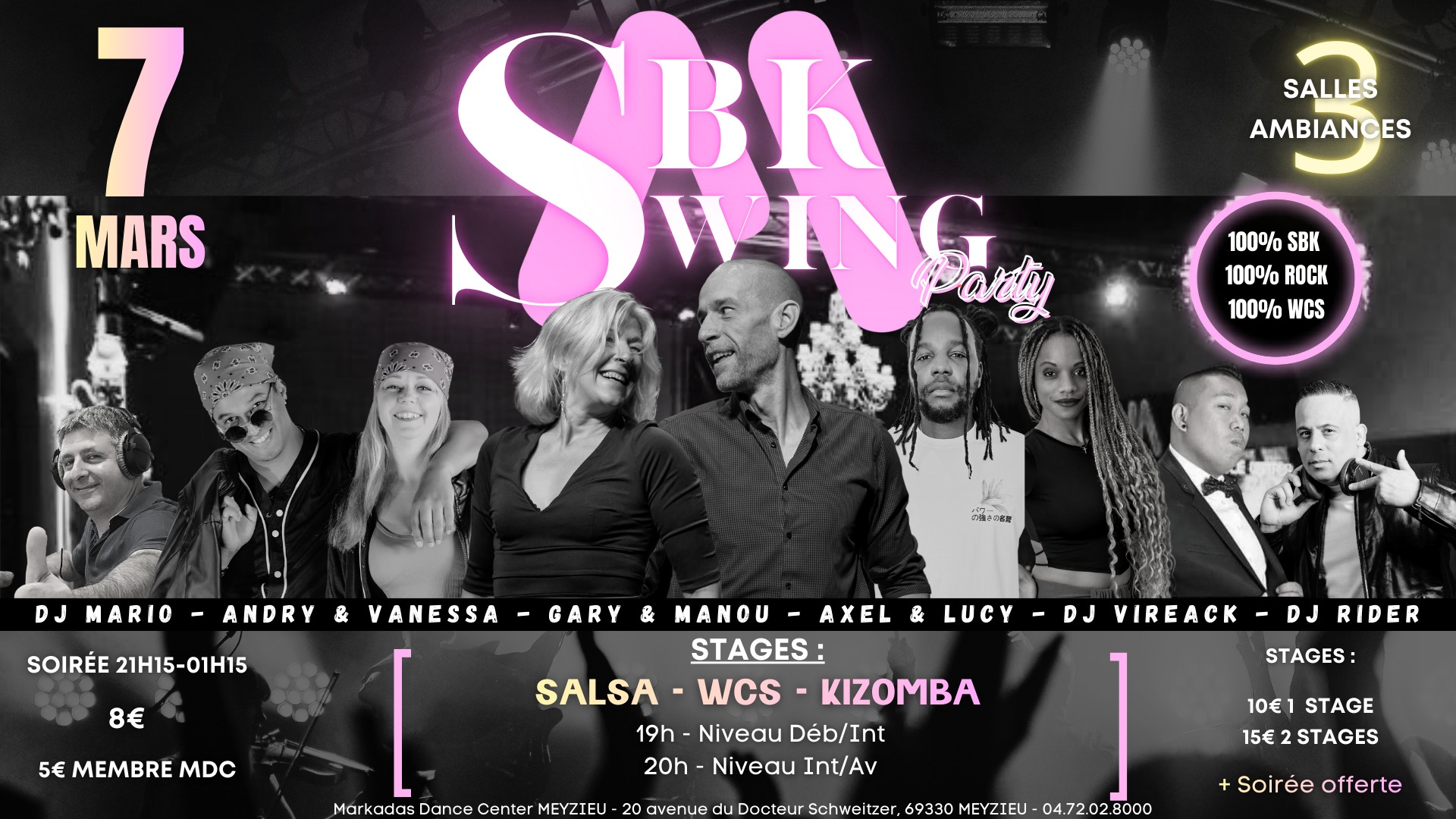 Soirée SBK SWING Party - Samedi 7 mars 💃