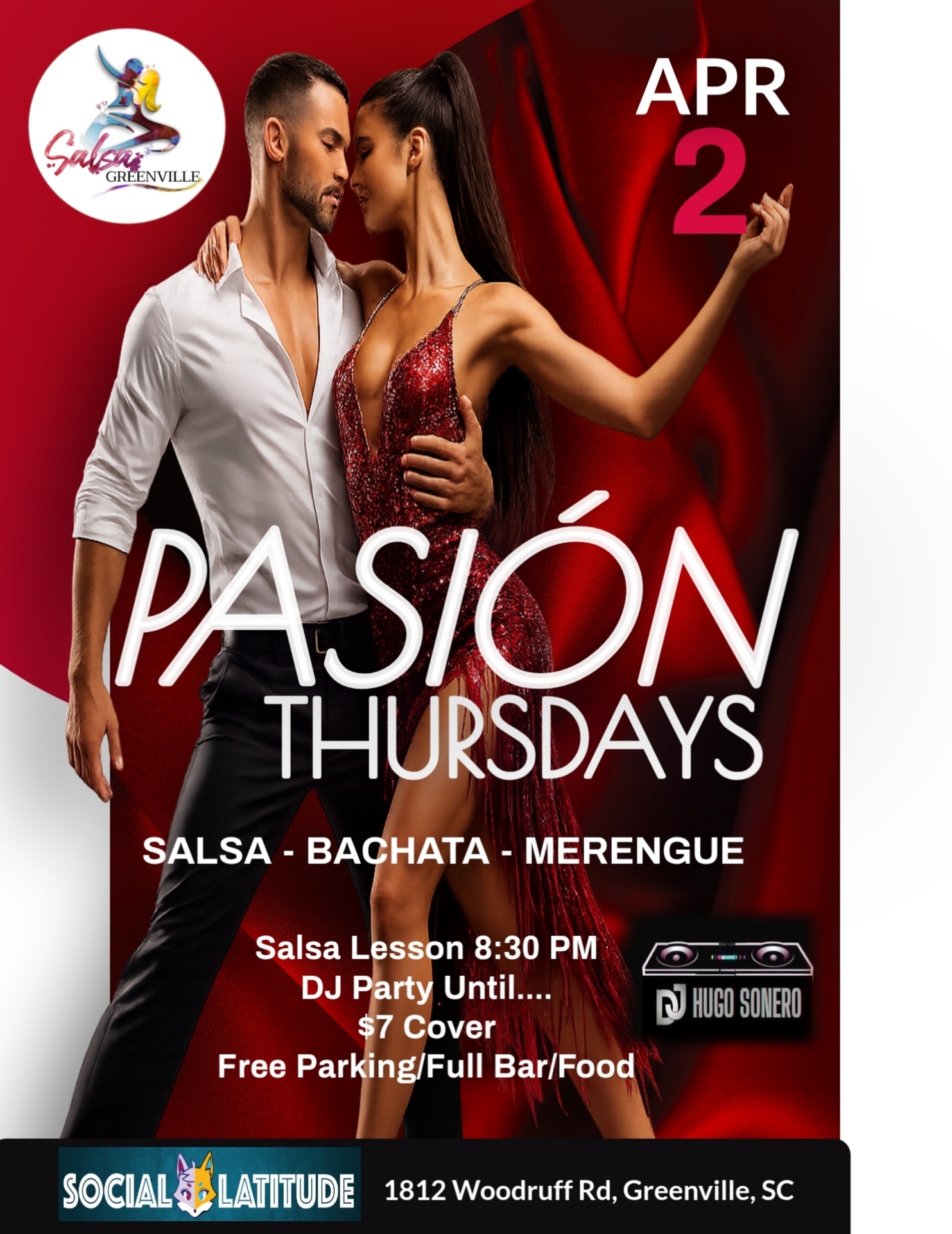 No Work Friday! Come Out & Play! Pasión Thursdays!