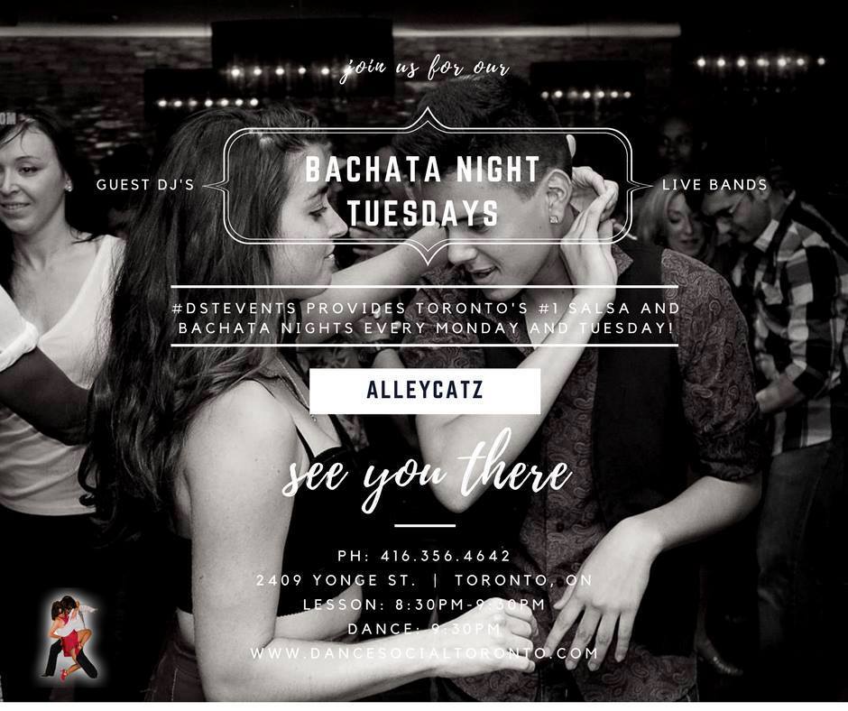 Bachata Night Tuesdays at Alleycatz!
