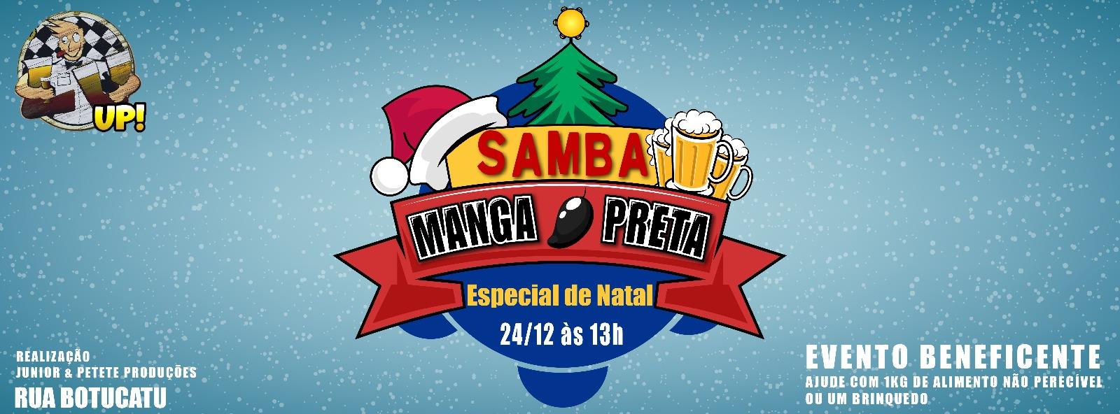 LVUP + Samba Manga Preta = Natal Beneficente