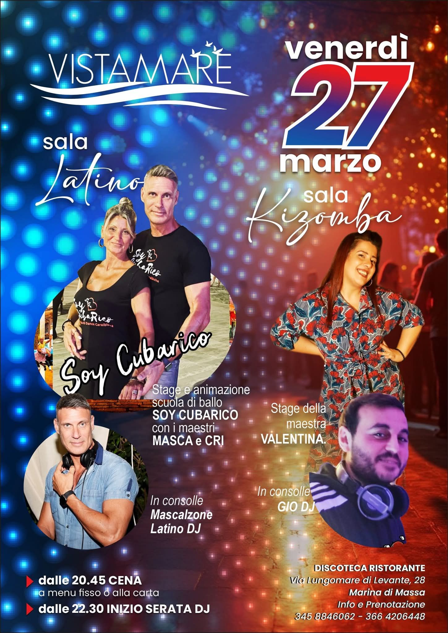 Vistamare🌟Exclusive Latin Night🌟