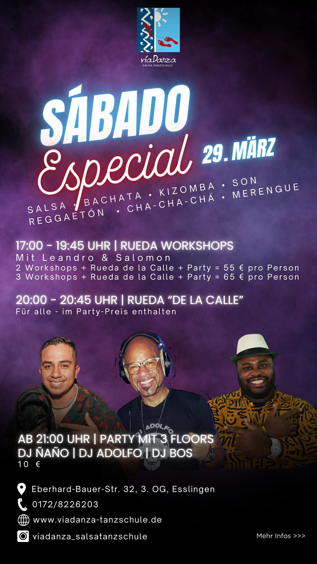 Sábado Especial - 3 DJs