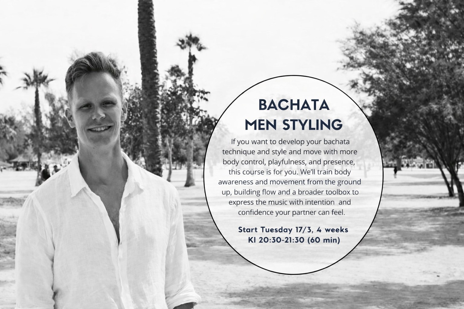 Bachata Men’s Styling 4 veckor - Kursstart