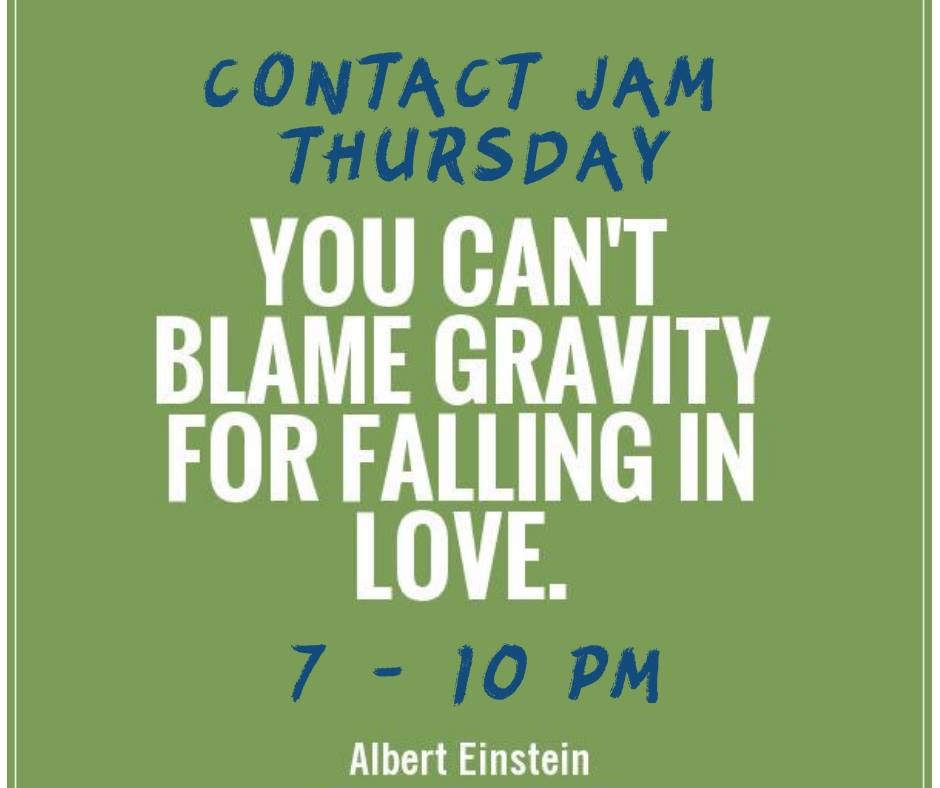 Contact Improvisation CLASS - JAM at Forgotten land 8 - 10 pm