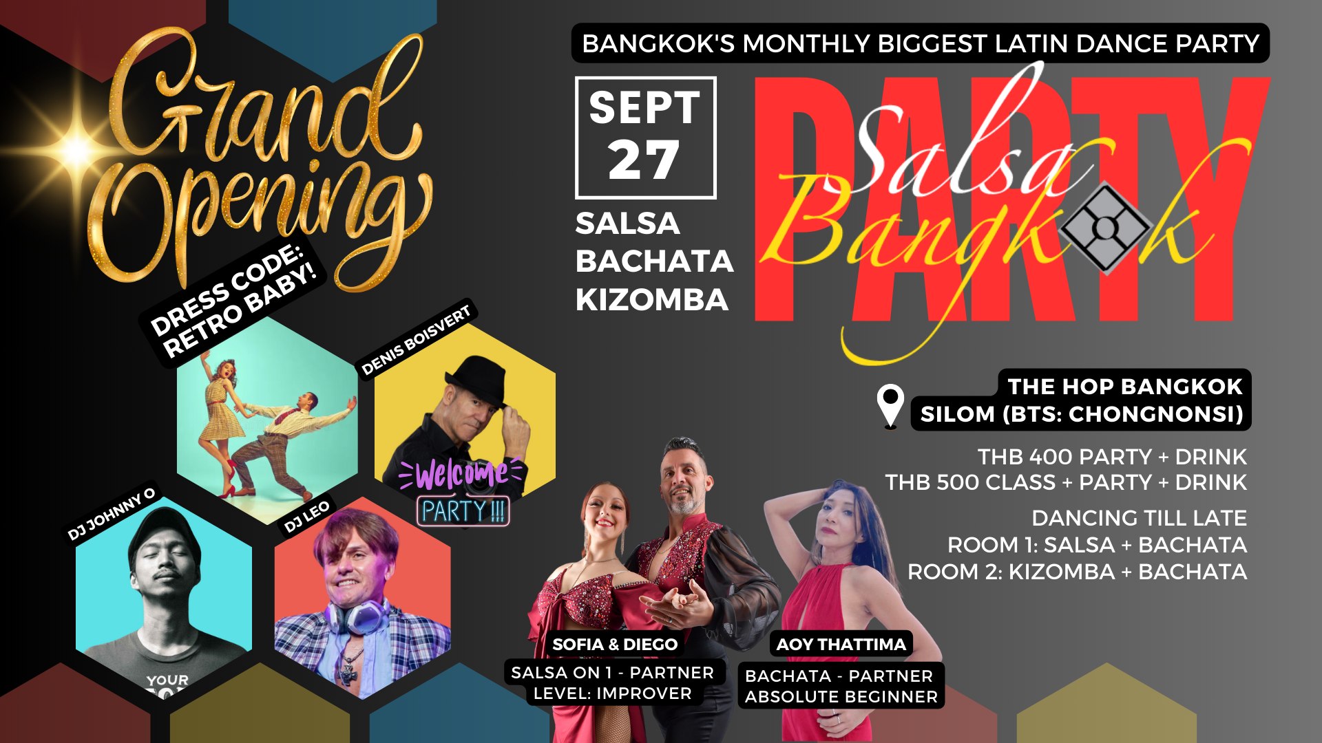 Salsa Bangkok Party - September 2024