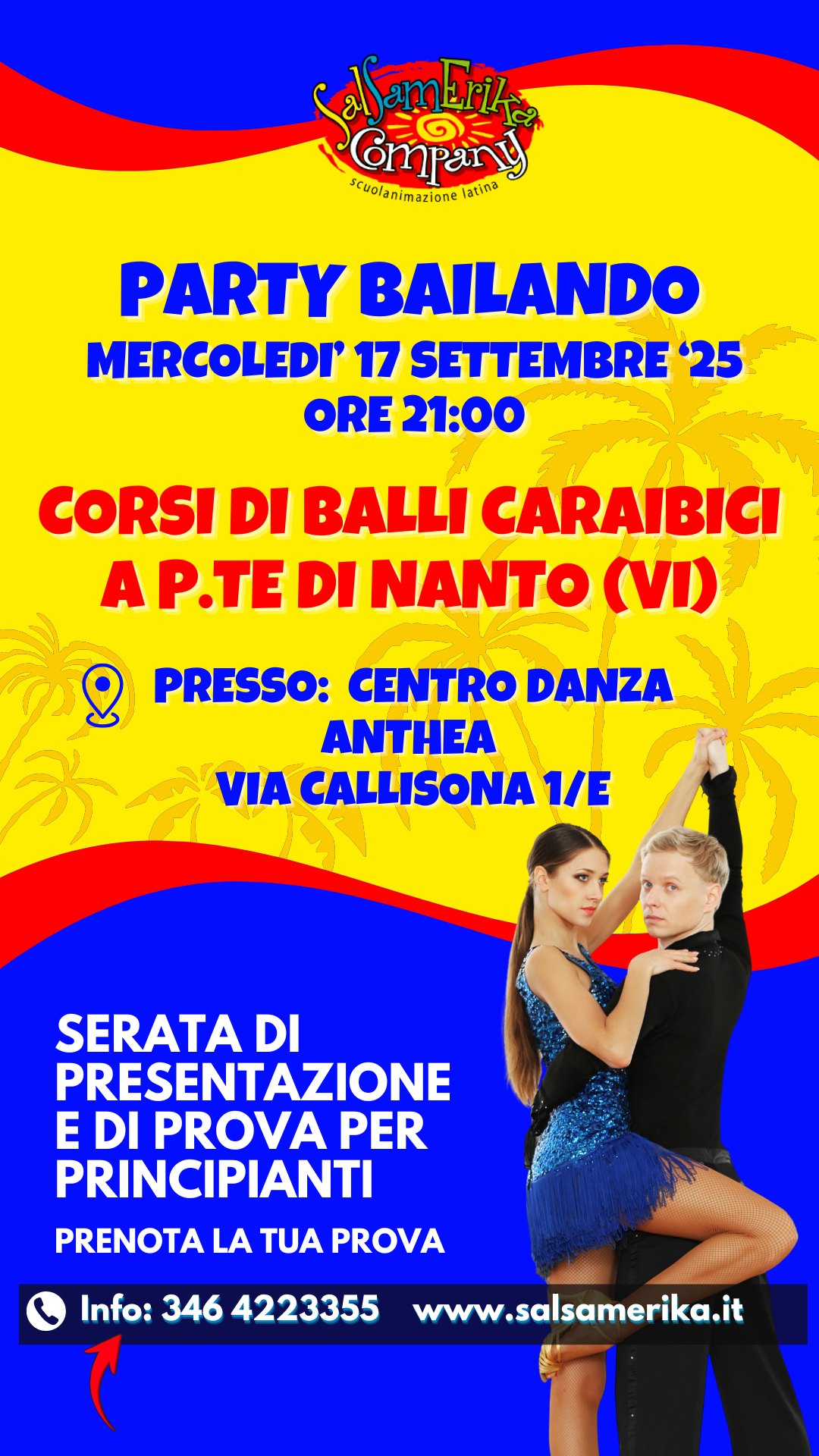 Corsi di Salsa e Bachata a Nanto