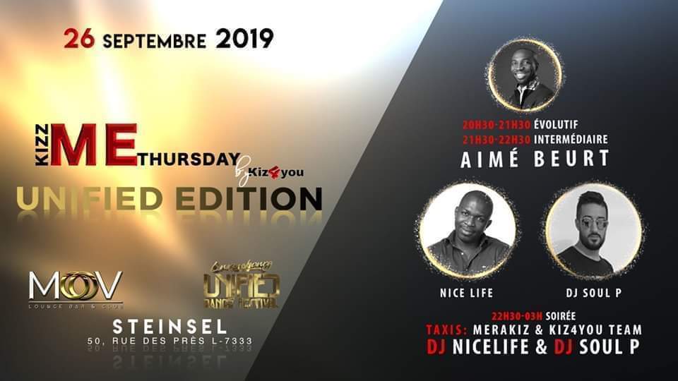 KizzMe Thursday by KIZ4YOU "UNIFIED Edition"