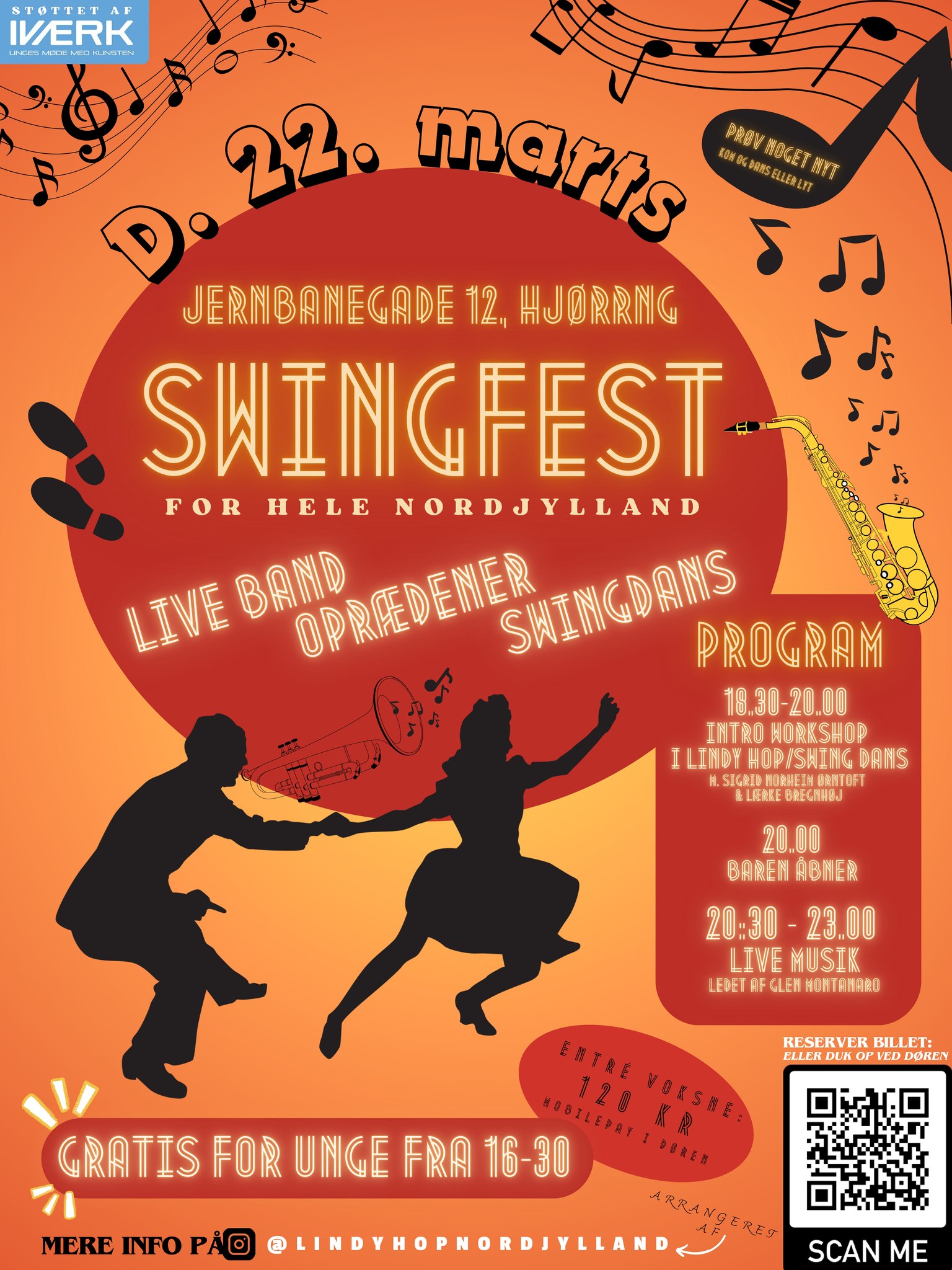 Swingfest - med live band og swingdans