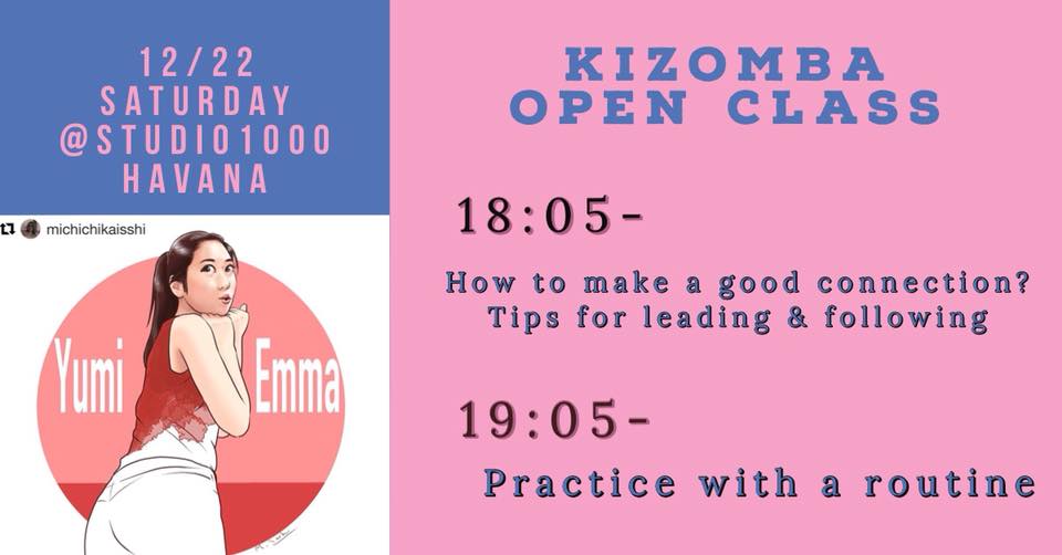 12 22 Kizomba class by Yumi Emma