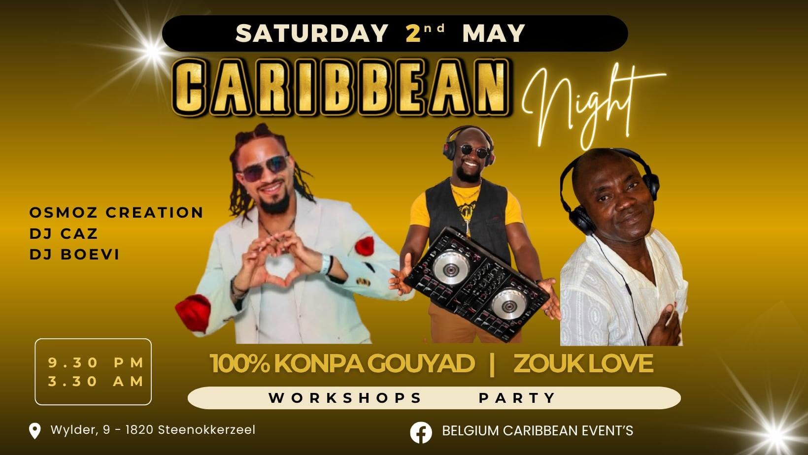 🇭🇹🌴Caribbean Night • Konpa Gouyad • Zouk-love • G𝙪est Osmoz Création🌴 HAITIAN🌴🇭🇹
