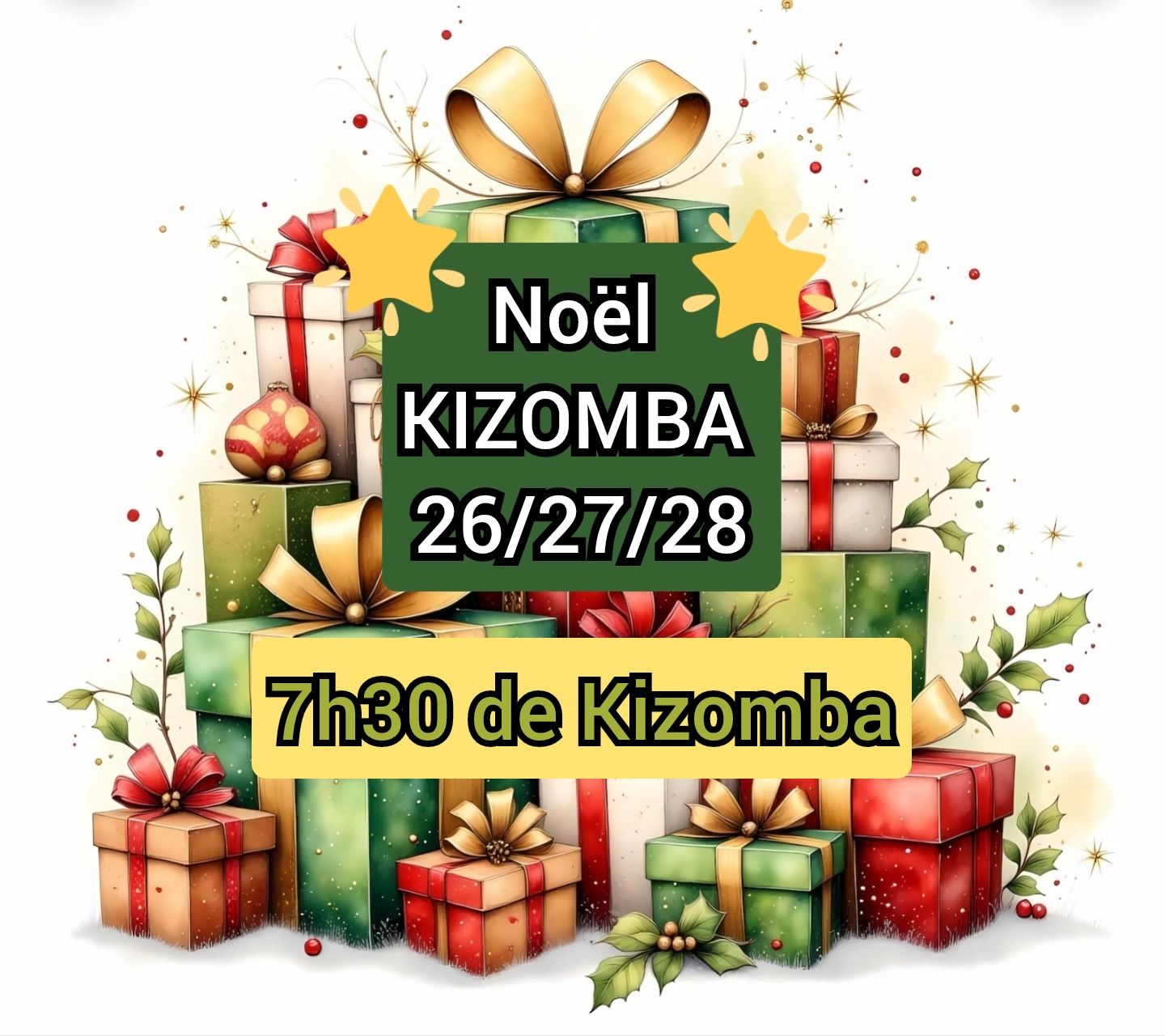 26 27 28 Noël Kizomba