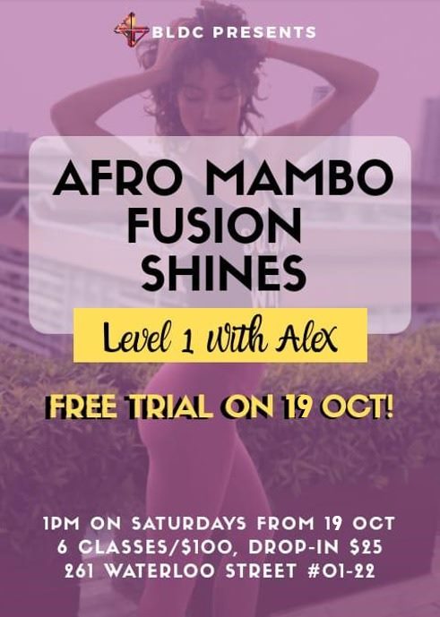 Afro Mambo Fusion Shines - Free Trial Class