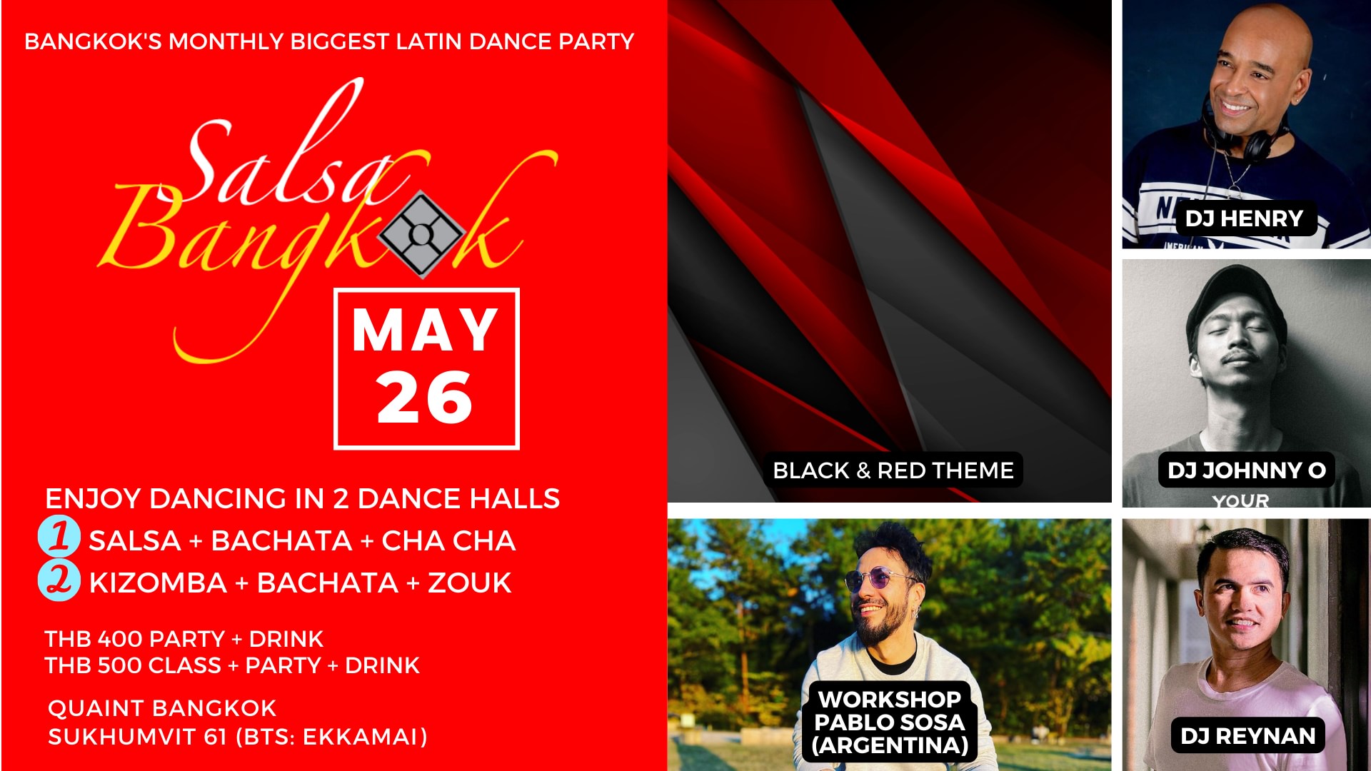Salsa Bangkok Party - May 2023