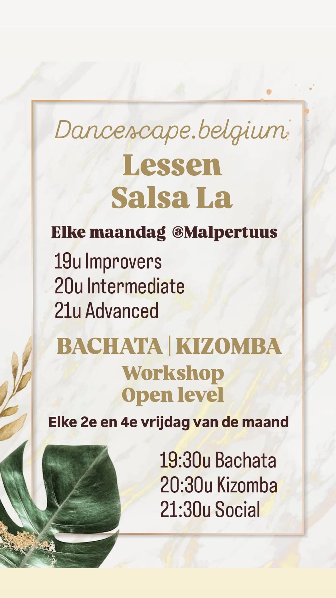 🔥 Salsa LA 🔥 (3 Levels) @ Malpertuus Hasselt