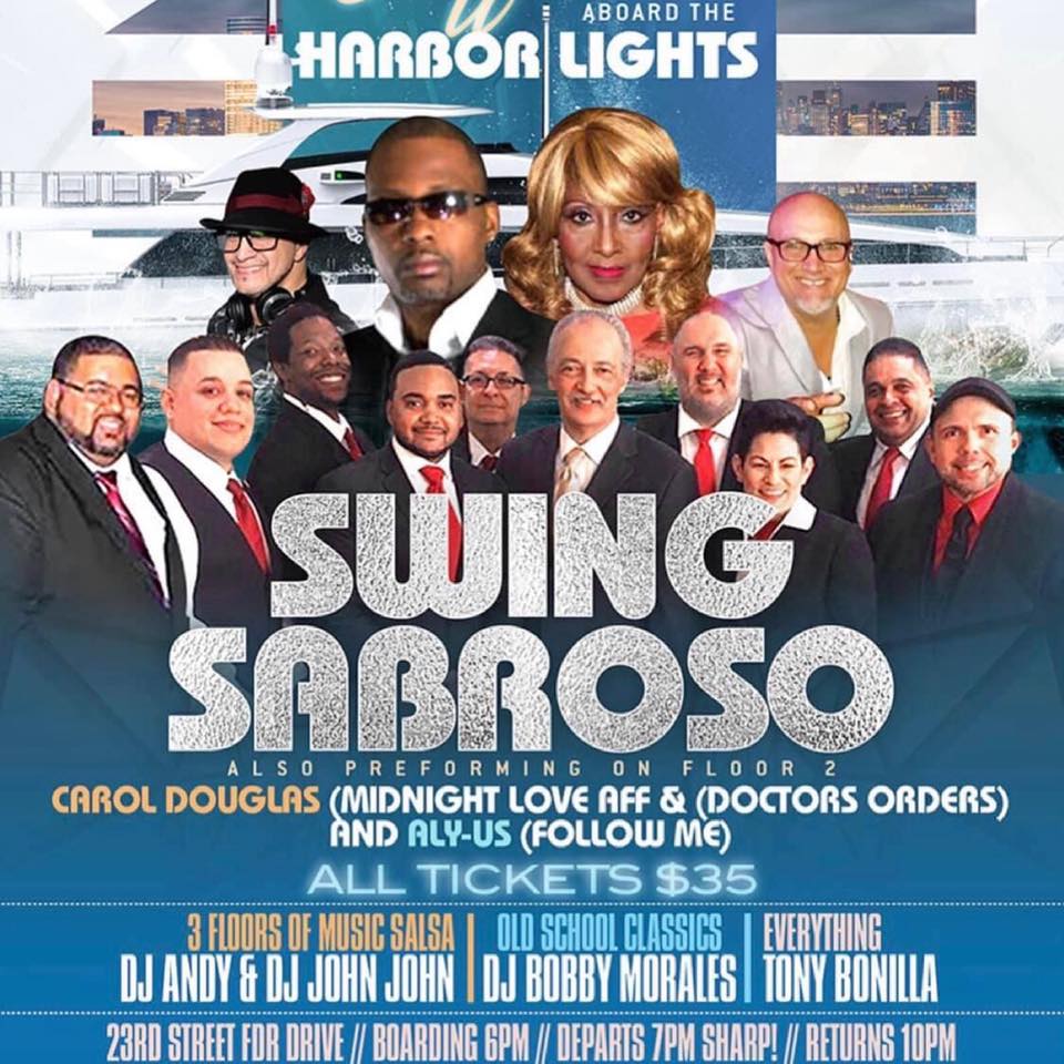 ALL WHITE AFFAIR WITH SWING SABROSO & ALYUS CAROL DOUGLAS