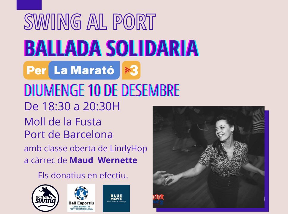 Swing al Port per la Marató de TV3