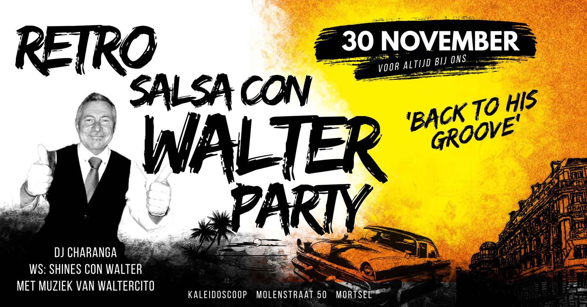 Retro Salsa con Walter Party - 'Back to his groove' by Charanga