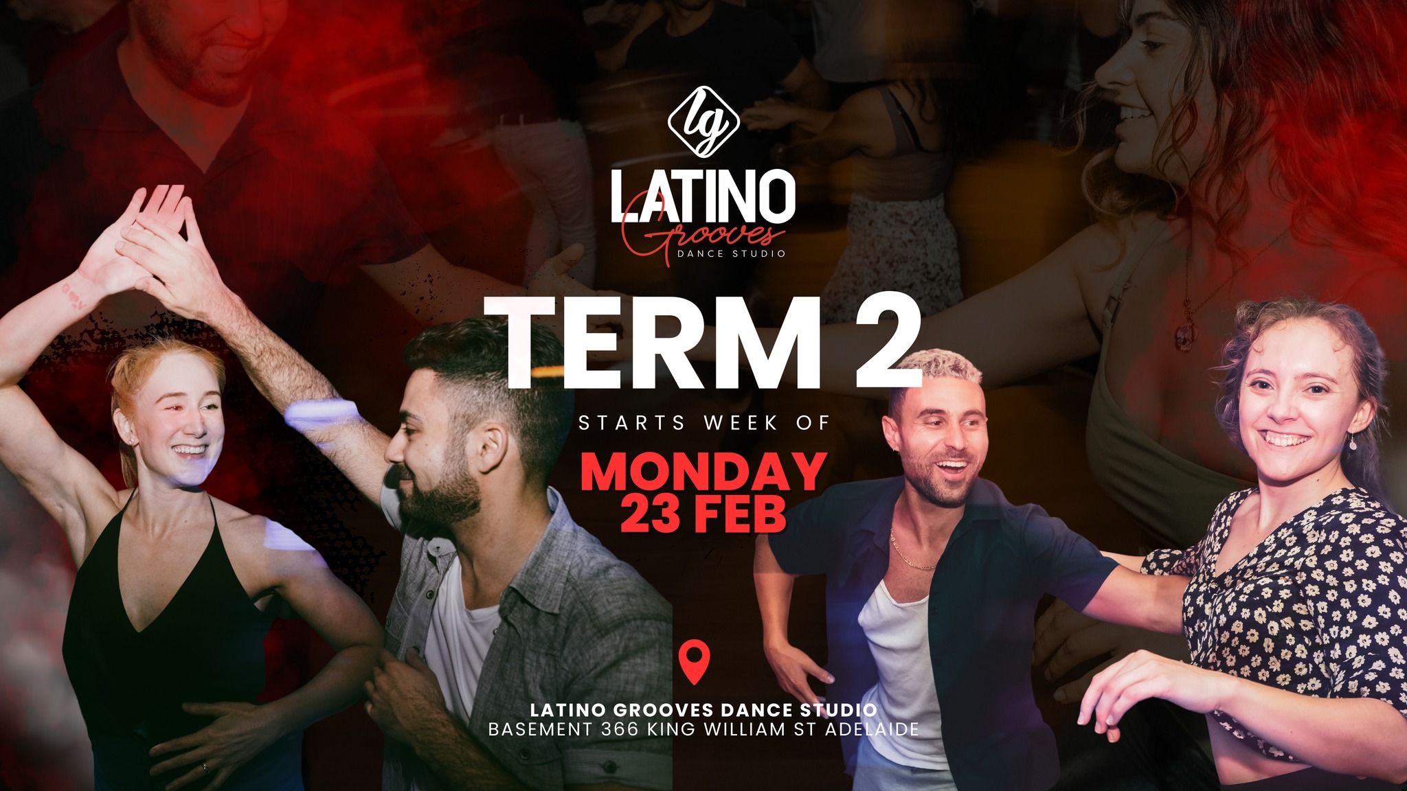 Learn Latin dance - 2026 Term 2