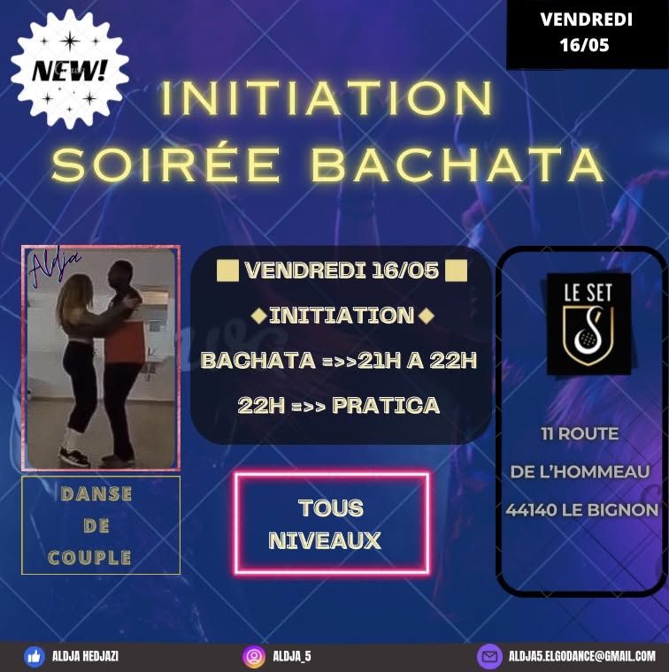 💃🕺INITIATION BACHATA AU SET🔥