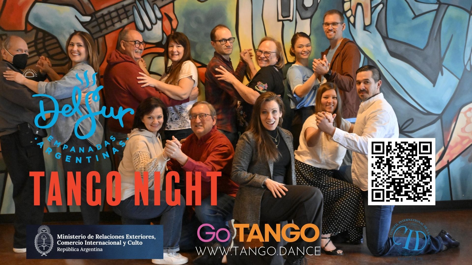 July 30th: TANGO NIGHT at DelSur Empanadas, Minnetonka