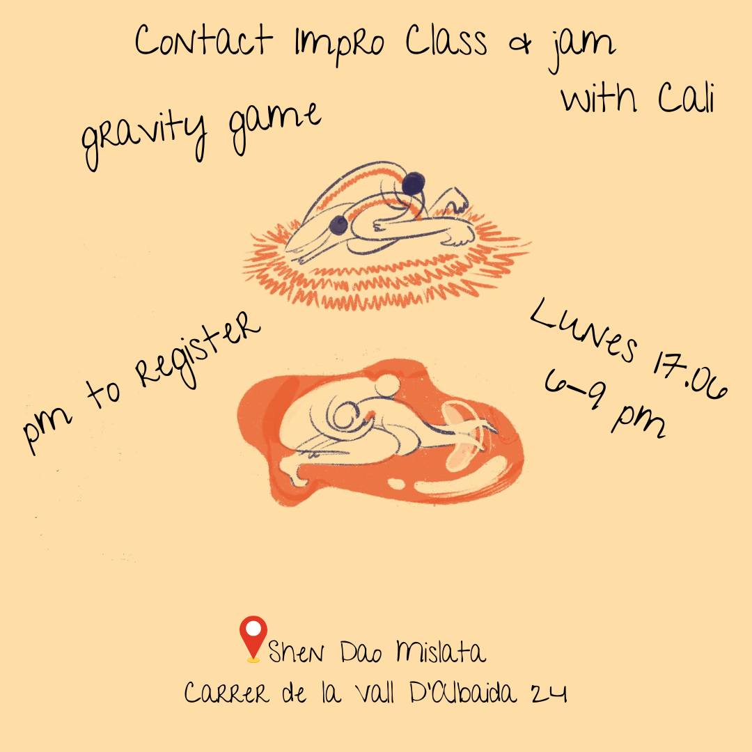 Gravity Game - Contact Improvisation Class and Jam