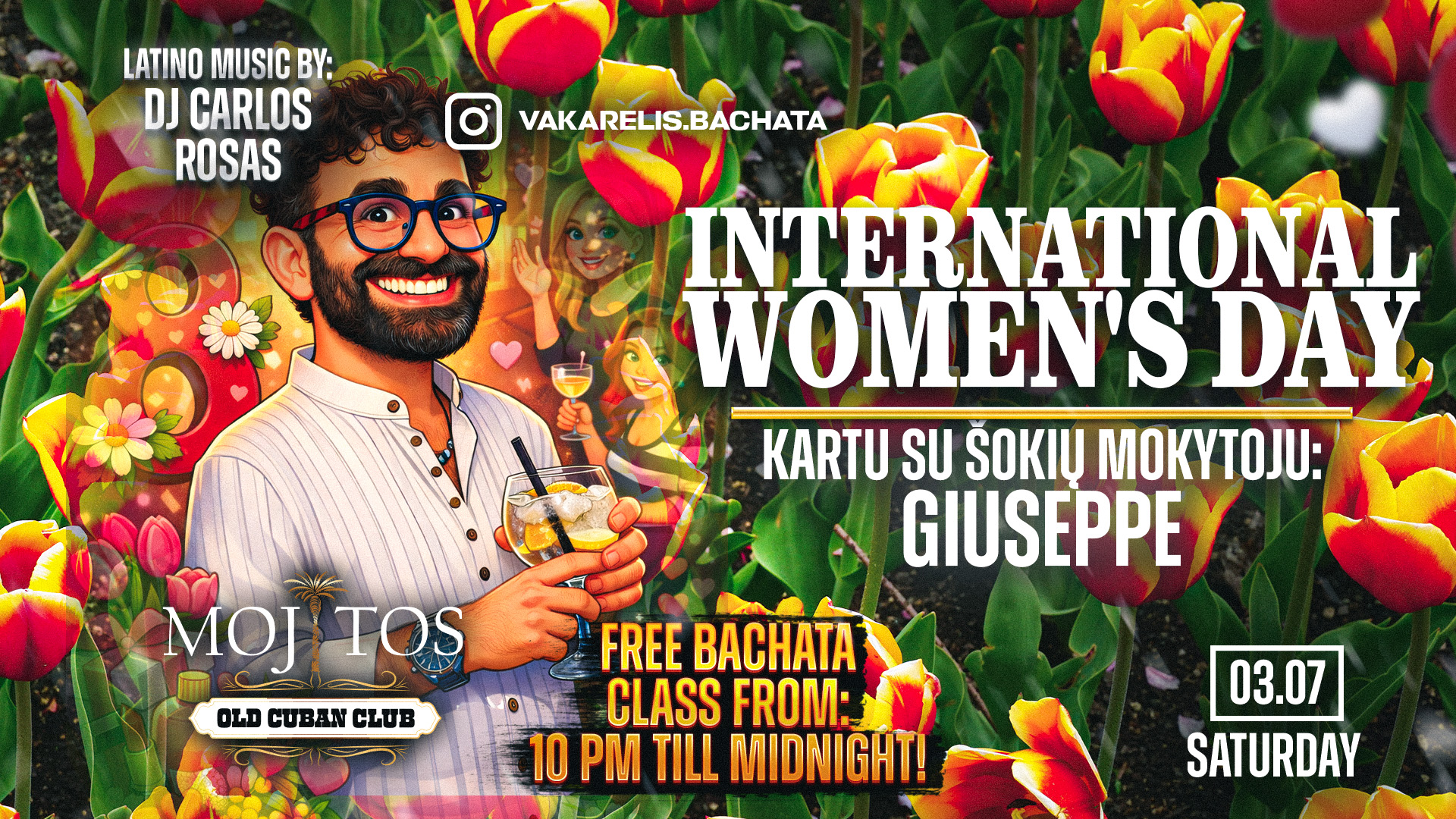 2026.03.07 🌷 INTERNATIONAL WOMEN'S DAY together with Giussepe