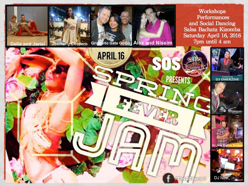 DCBX SalsaNow and SOS Spring Fever Jam