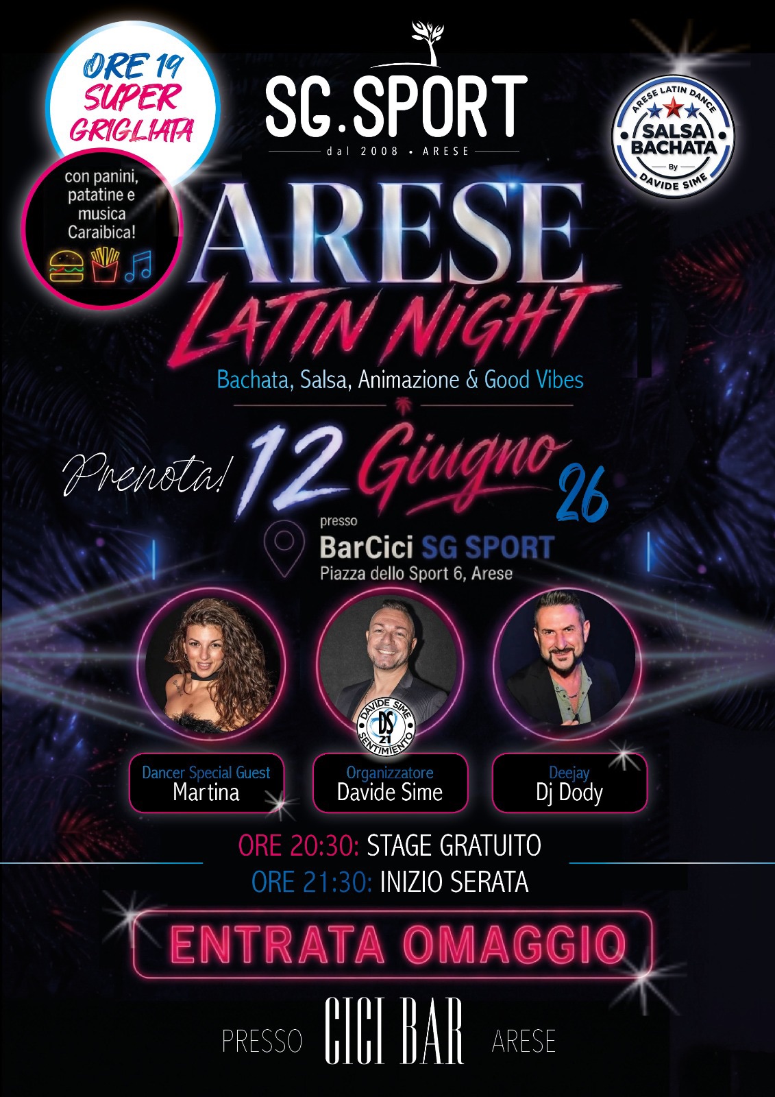 ARESE LATIN NIGHT