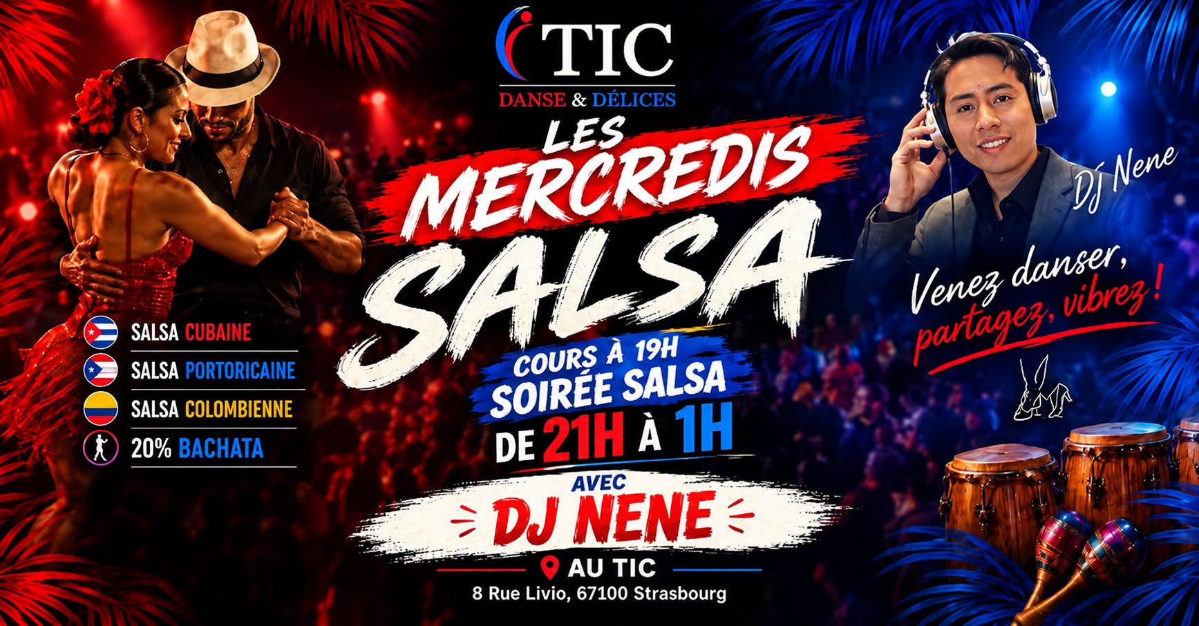 MERCREDI SALSA 🌶️ TIC Danse
