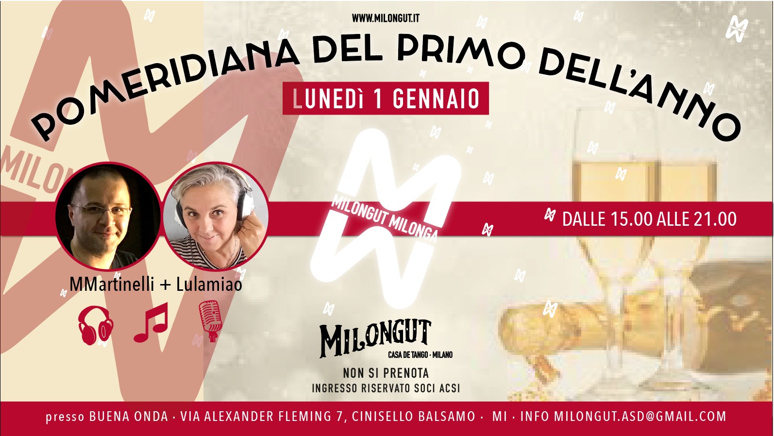 MM Milonga Pomeridiana del Primo dell'Anno 2024