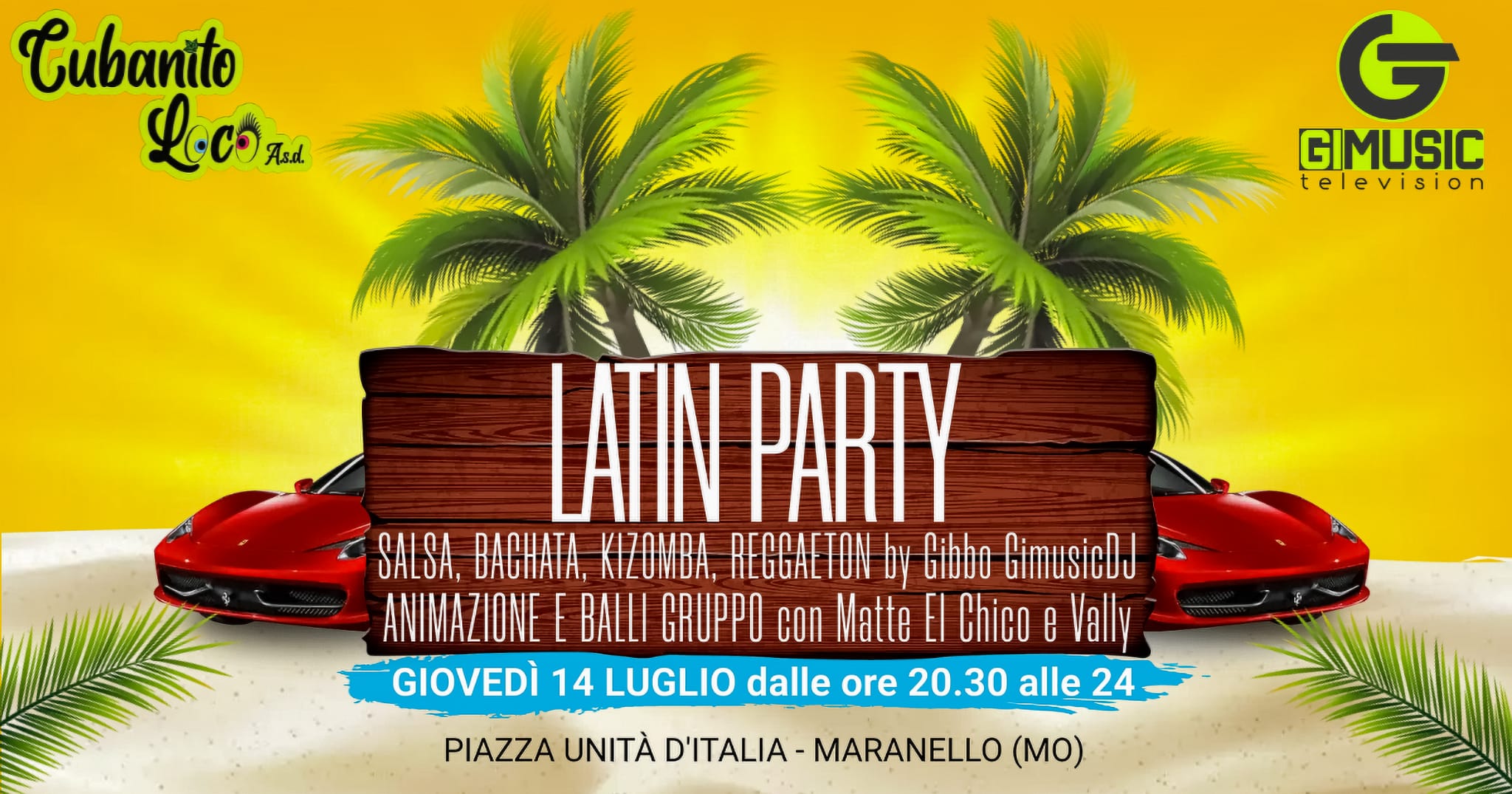 Serata Latina "l'Italia Sotto le Stelle"