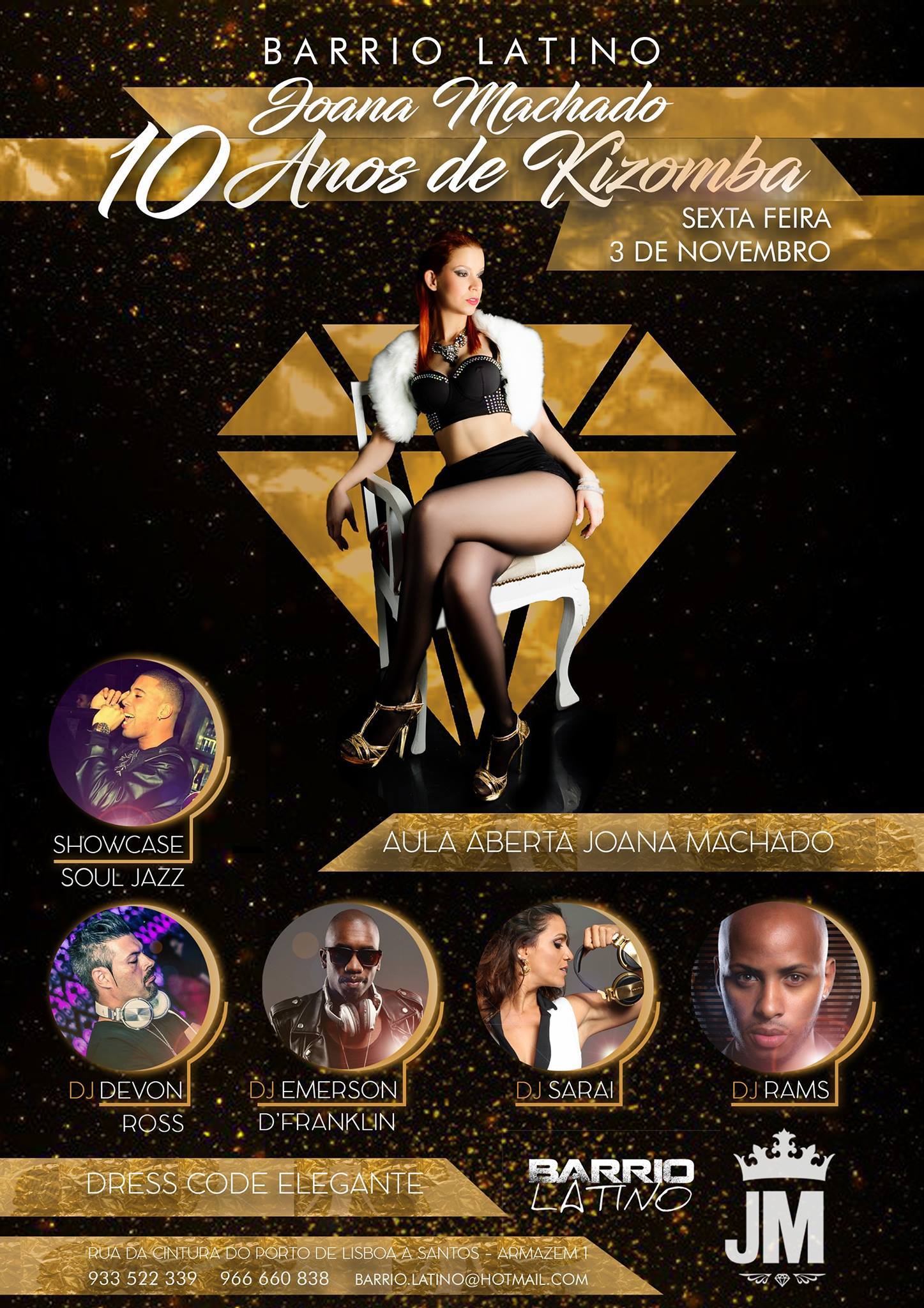 Joana Machado 10 Anos de Kizomba no Barrio Latino