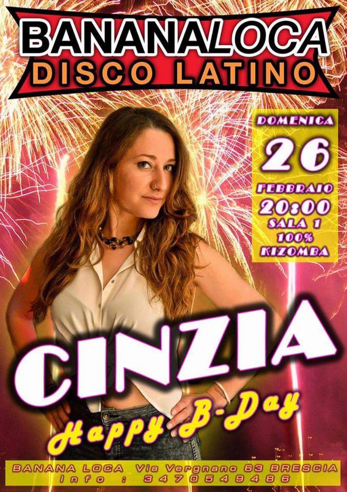 Happy B-Day Cinzia!