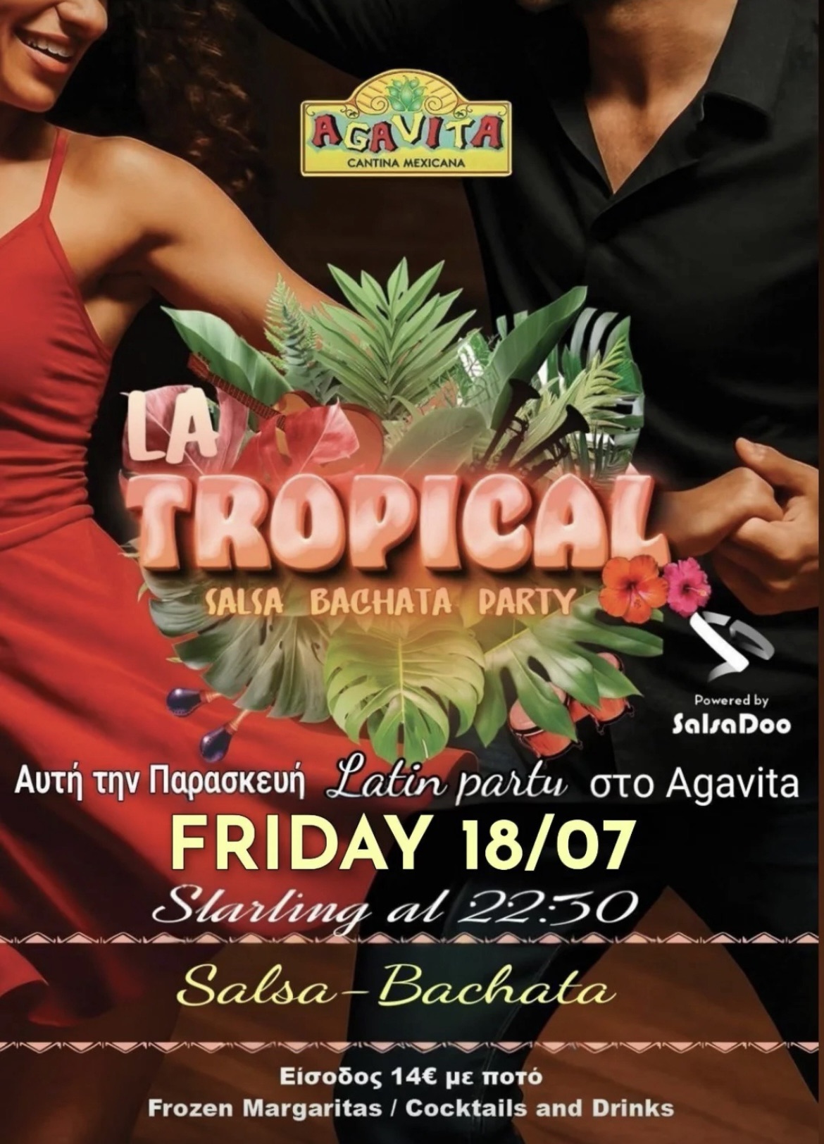 La Tropical Salsa Bachata Party at Agavita