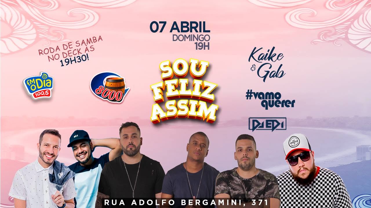 Sou Feliz Assim : Domingo - 07 04 : Barril 8000 Méier