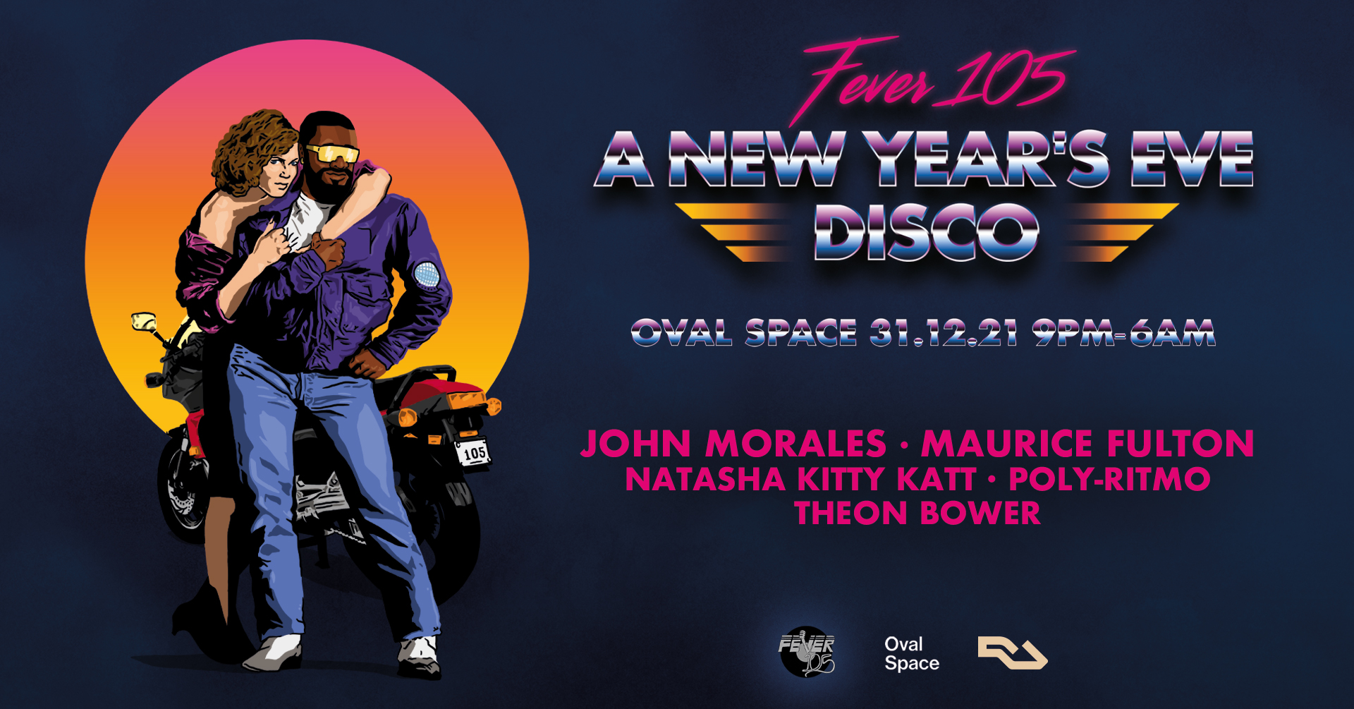 Fever 105: New Year's Eve Disco w John Morales, Maurice FuNatasha Kitty Katt, Poly-Ritmo & More TBA