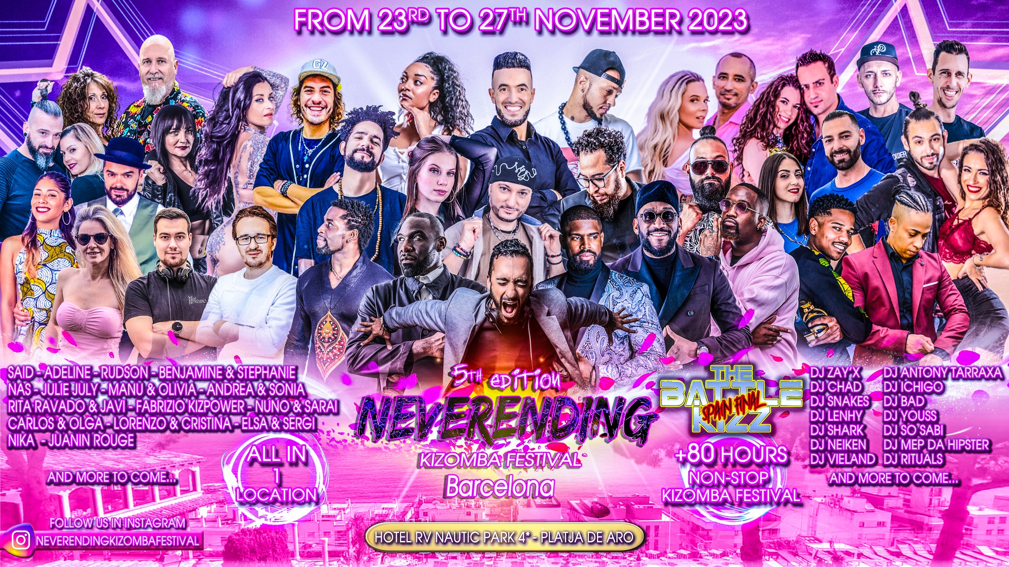 Neverending Kizomba Festival BARCELONA - 5th Ed. (Official)