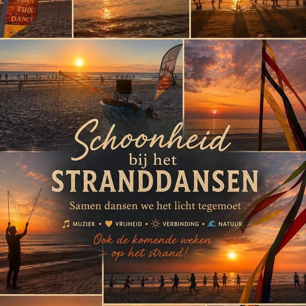 Vrijdag EcstaticDance Beach StrandDansen met DJ Me~Ander