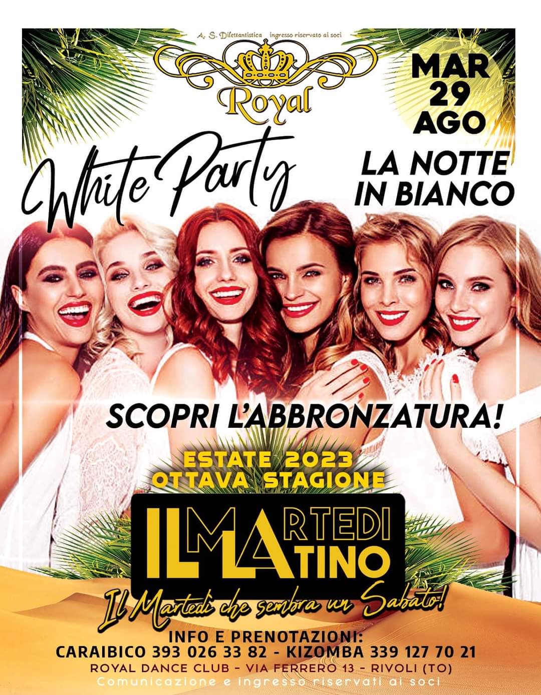 WHITE PARTY LA NOTTE IN BIANCO