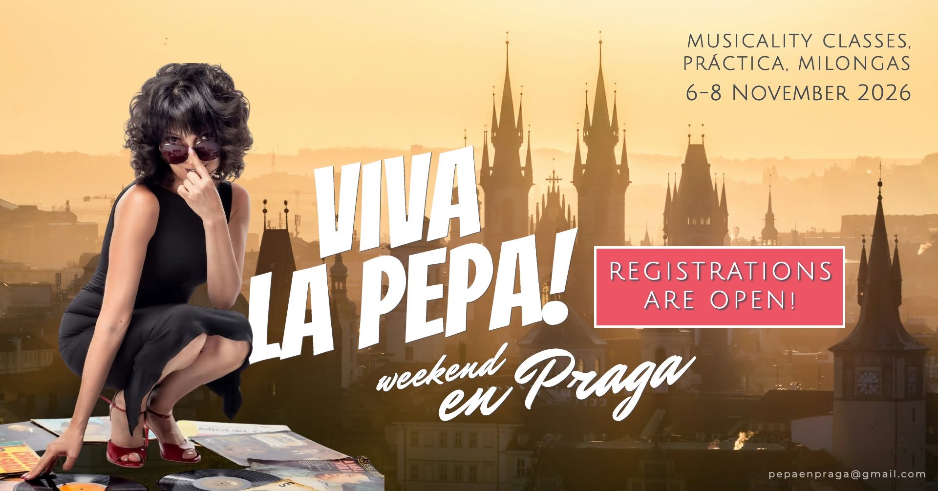 VIVA LA PEPA tango "weekend" en Praga!