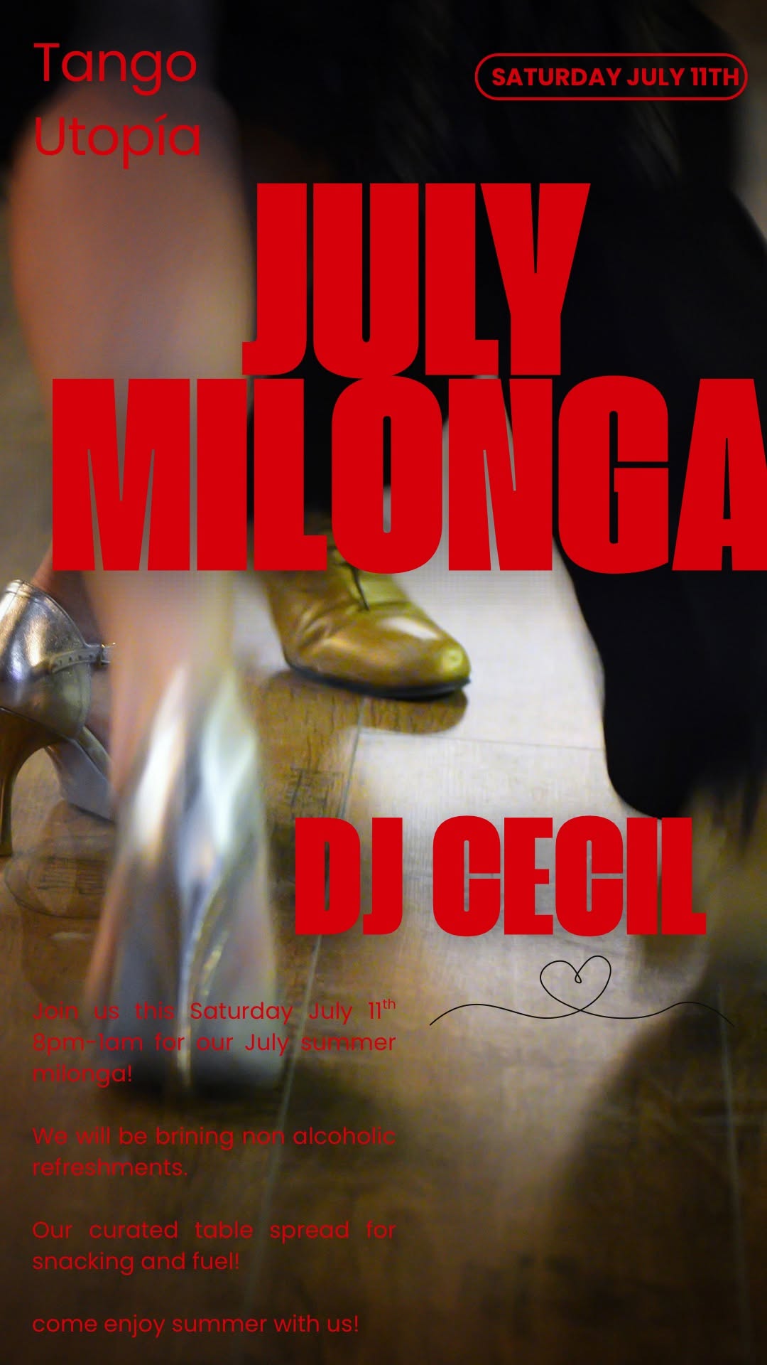 July Milonga Utopia